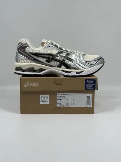 ASICS ASICS GEL KAYANO 14 CREAM BLACK METALLIC PLUM (1201A019-108) SZ: 11
