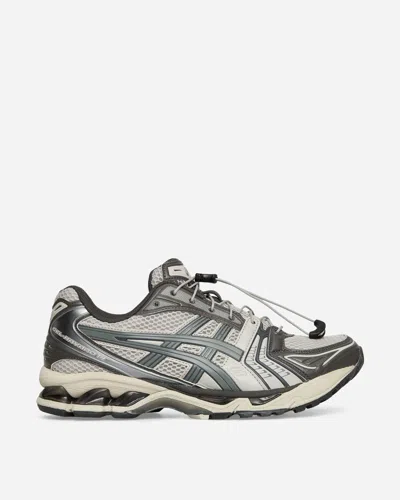 ASICS GEL-KAYANO 14 SNEAKERS OYSTER GREY / CLAY GREY