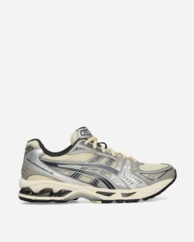 ASICS GEL-KAYANO 14 SNEAKERS OYSTER WHITE / STEEPLE GREY