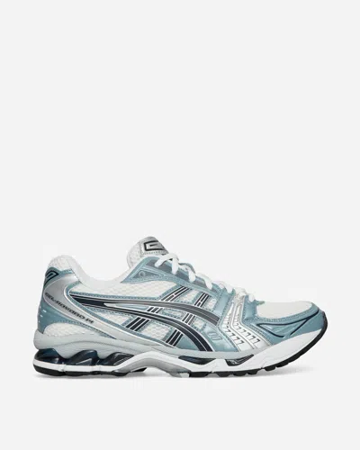 ASICS GEL-KAYANO 14 SNEAKERS WHITE / FJORD GREY