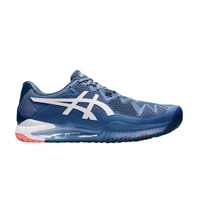 ASICS GEL RESOLUTION 8 2E WIDE 'BLUE HARMONY'