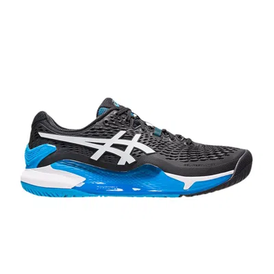 ASICS GEL RESOLUTION 9 'BLACK BLUE'