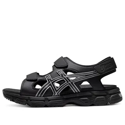ASICS ASICS Kahana Sd Outdoor Sports Unisex Sandals 'Black Silver'