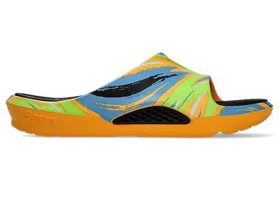 ASICS MEN'S ASICS ACTIBREEZE 3D SANDAL 2 SNEAKERS IN GREEN MARBLE/BLACK