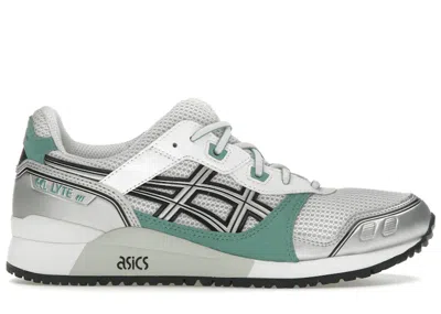 ASICS MEN'S ASICS GELLYTE III OG Y2K PACK SNEAKERS IN WHITE/SAGE