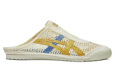 ASICS MEN'S ASICS ONITSUKA TIGER MEXICO 66 SABOT SNEAKERS IN CREAM/MUSTARD