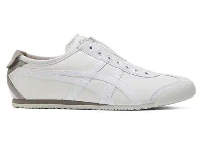 ASICS MEN'S ASICS ONITSUKA TIGER MEXICO 66 SLIPON GREY SNEAKERS IN WHITE