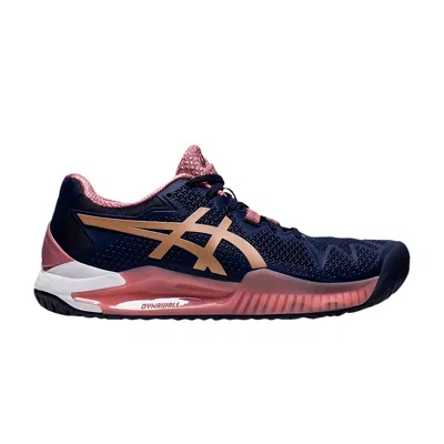 ASICS WMNS GEL RESOLUTION 8 'PEACOAT ROSE GOLD'