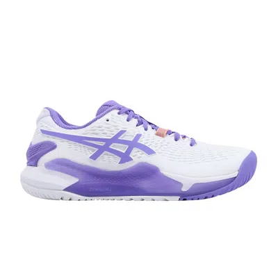 ASICS WMNS GEL RESOLUTION 9 WIDE 'WHITE AMETHYST'