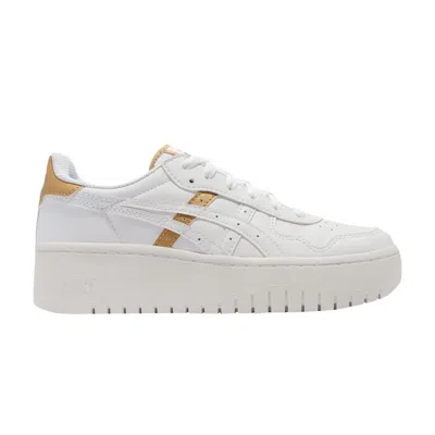 ASICS WMNS JAPAN S PLATFORM 'WHITE GOLD'