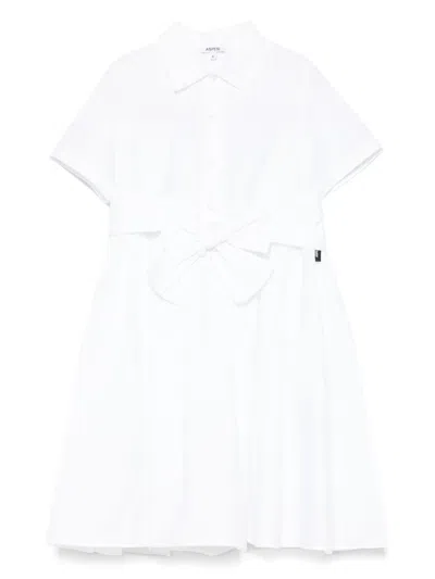 ASPESI BOW-DETAIL DRESS