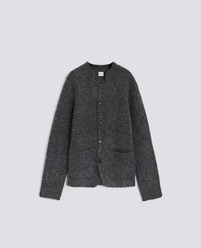 ASPESI BRUSHED WOOL CARDIGAN