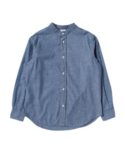 ASPESI BUTTON-UP COLLARLESS SHIRT
