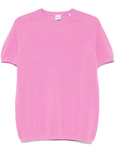 ASPESI PIQUÉ-KNIT T-SHIRT