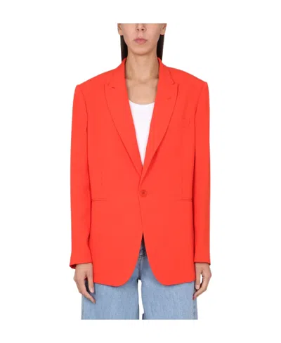 ASPESI ASPESI POCKETED SINGLE-BREASTED BLAZER