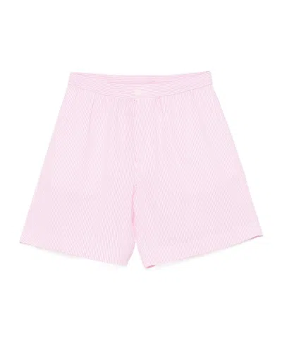 ASPESI SEERSUCKER BERMUDA SHORTS