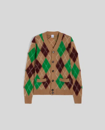 ASPESI SHETLAND WOOL CARDIGAN