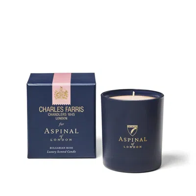 ASPINAL OF LONDON BULGARIAN ROSE SCENTED CANDLE
