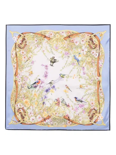 ASPINAL OF LONDON EDWARDIAN GARDEN SCARF