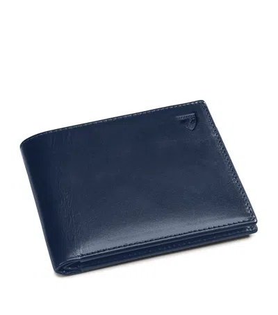 ASPINAL OF LONDON LEATHER BIFOLD WALLET