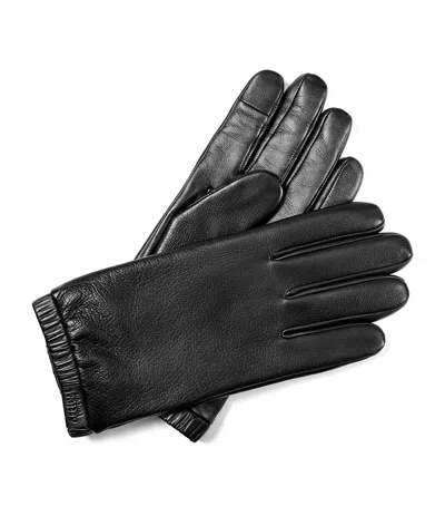 ASPINAL OF LONDON MEN'S NAPPA LEATHER GLOVES