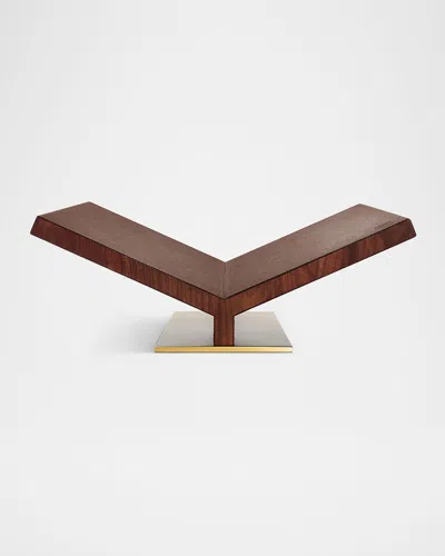 ASSOULINE COLLECTOR CLASSIC LEATHER BOOKSTAND