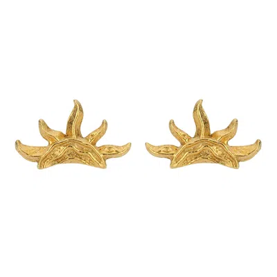 ASSUWA WOMEN'S ANATOLIA GOLD STUD EARRINGS