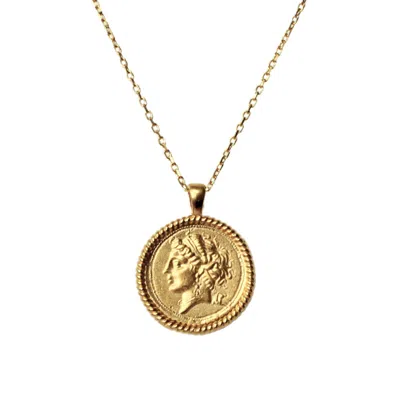 ASSUWA WOMEN'S GOLD PARTHENOPE NECKLACE