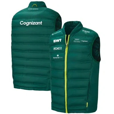 ASTON MARTIN F1 ASTON MARTIN MENS COGNIZANT FORMULA 1 2021 OFFICIAL TEAM GILET