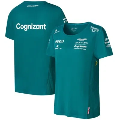 ASTON MARTIN F1 ASTON MARTIN F1 FORMULA 1 COGNIZANT 2022 OFFICIAL TEAM T-SHIRT WOMENS