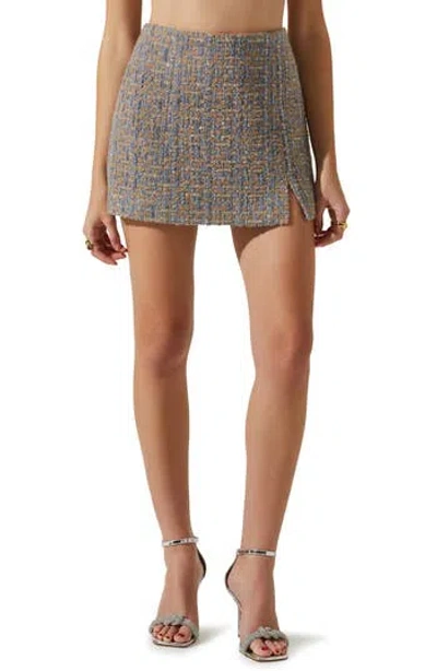 ASTR ASTR THE LABEL COVINA TWEED MINISKIRT
