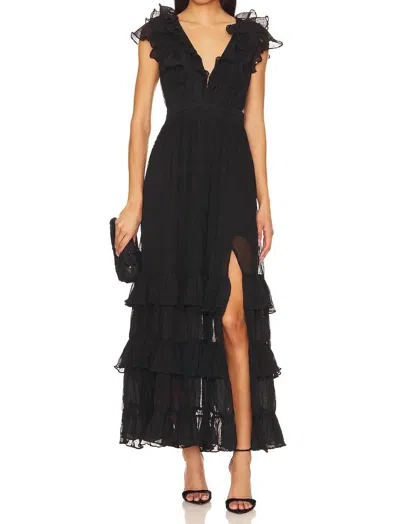 ASTR TIARA DRESS IN BLACK