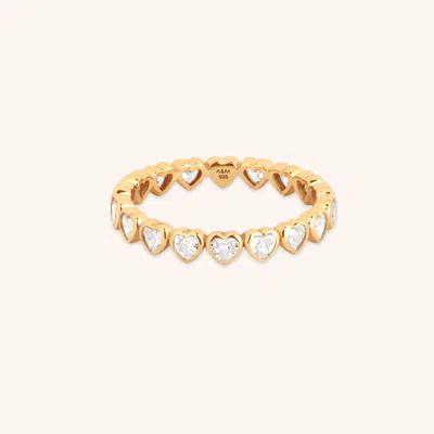 ASTRID &AMP; MIYU ASTRID &AMP; MIYU BEZEL HEART ETERNITY RING