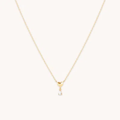 ASTRID &AMP; MIYU ASTRID &AMP; MIYU HEART TOPAZ NECKLACE