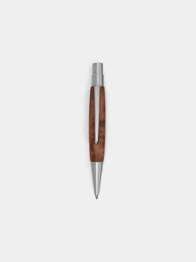 ATELIER FESSELER BERLIN THUYA WOOD MINI BALLPOINT PEN