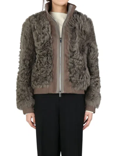 ATELIER NEW YORK SHEARLING JACKET