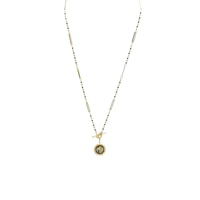 ATELIER PETITES PIERRES WOMEN'S GOLD / ROSE GOLD CALIGO - SEED BEADED NECKLACE