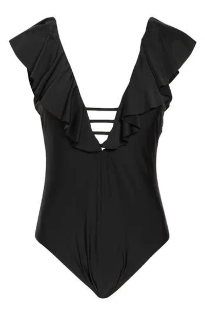 ATHENA ATHENA MAILLOT RUFFLE ONE-PIECE SWIMSUIT