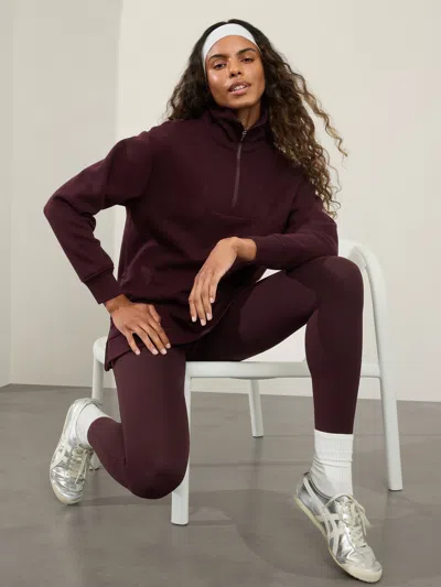 ATHLETA COZY KARMA 1/2 ZIP SWEATSHIRT