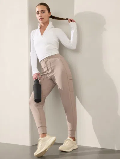 ATHLETA RAINIER MID RISE CARGO JOGGER
