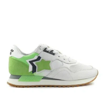 ATLANTIC STARS ATLANTIC STARS DRACO WEISS GRÜN GRAU SNEAKER HERREN