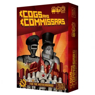 ATLAS GAMES COGS & COMMISSARS BOARD GAME