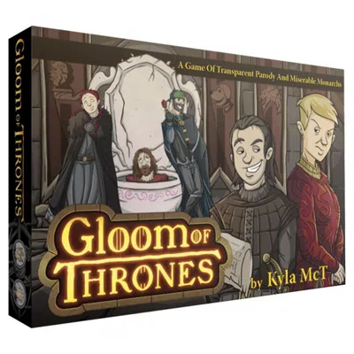ATLAS GAMES GLOOM OF THRONES BOARD GAME