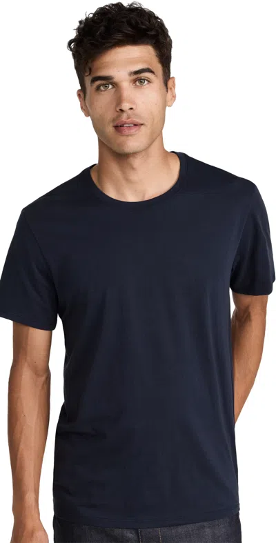 ATM ANTHONY THOMAS MELILLO CLASSIC JERSEY CREW NECK TEE MIDNIGHT