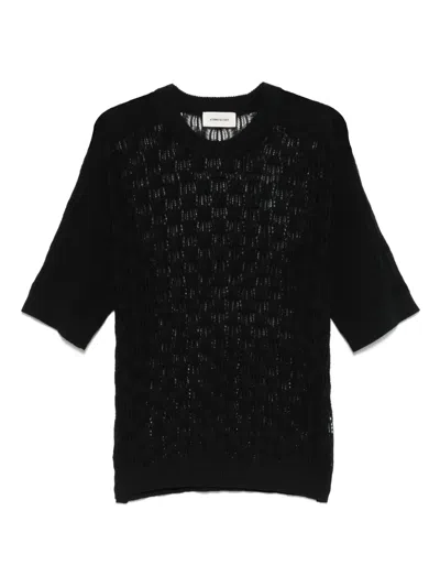 ATOMO FACTORY OPEN-KNIT T-SHIRT