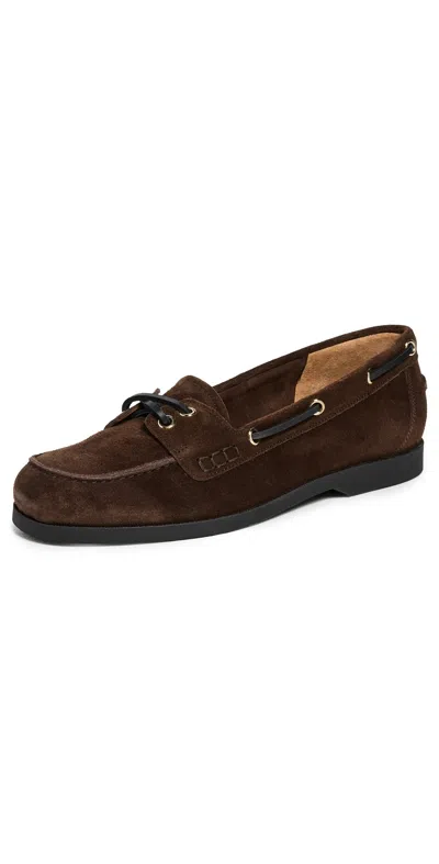 ATP ATELIER NESSO BOAT SHOES WALNUT