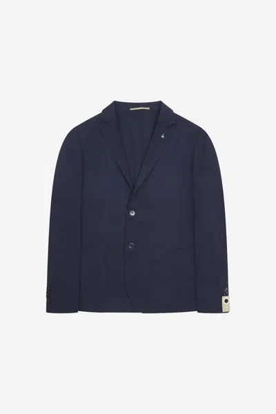 AT.P.CO JACKETS AND JACKETS MAN AT.P.CO GEESE 78JR019 799 NAVY BLUE