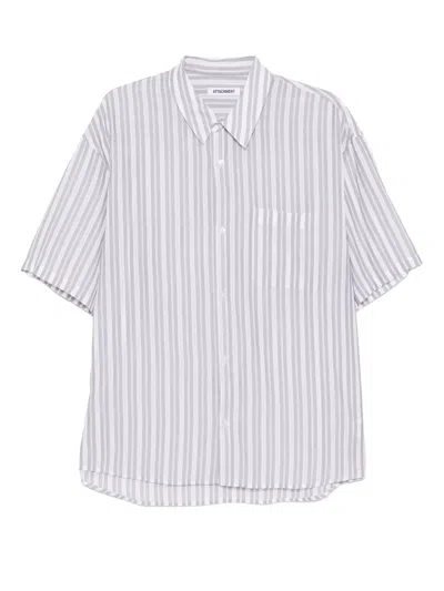 ATTACHMENT STRIPED SHIRT
