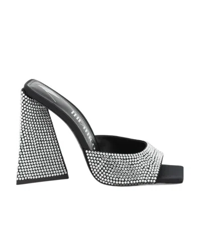 ATTICO THE ATTICO DEVON EMBELLISHED SLIP-ON MULES