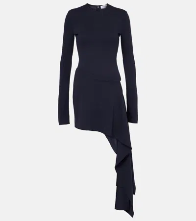 ATTICO DRAPED CUTOUT MINIDRESS